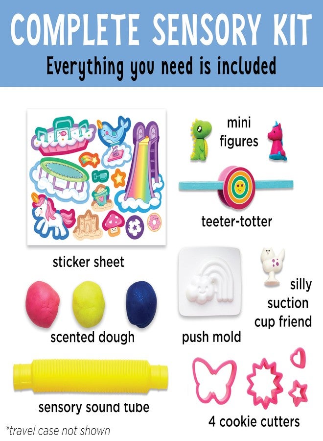 Creativity for Kids Sensory On The Go Kit: Magical Playground - Sensory Bins for Toddlers Ages 3-5+, Unicorn Gifts for Girls, Preschool and Toddler Toys - Image 4